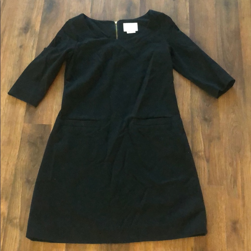 Kate Spade XS EUC Black A Line Dress
